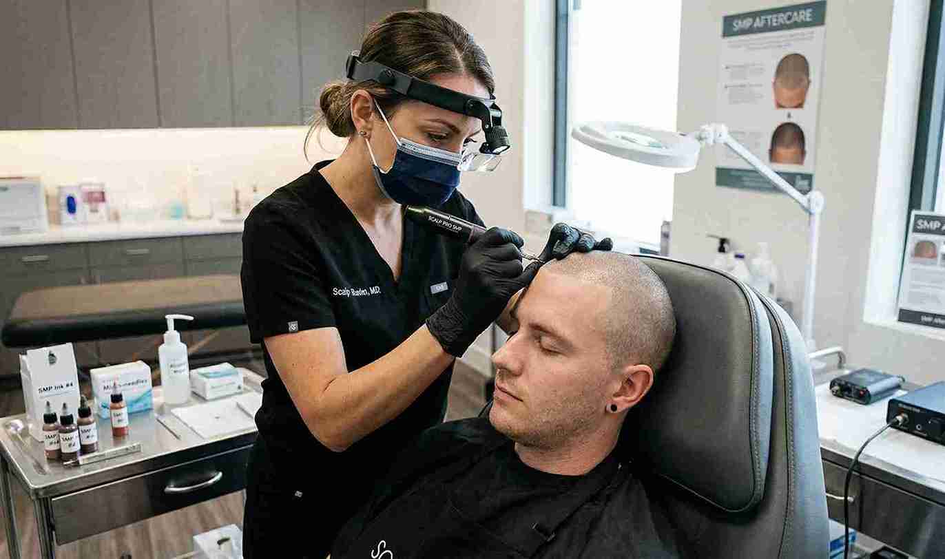 Scalp Micropigmentation Procedure